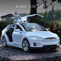 Tesla Model X ของเล่นจำลองรถยนต์ไฟฟ้า (สีดำ)