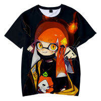 Splatoon 3 Tshirt Crewneck แขนสั้นผู้ชายผู้หญิงเสื้อยืด2022เกมยิงใหม่3D Clothes