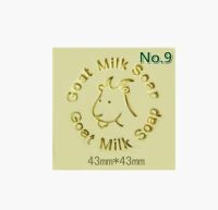 แสตมป์สบู่รูปแพะ Goat Milk Soap มีด้ามจับ  รหัส 004114 ที่กดสบู่ ตัวสร้างโลโก้ แสตมป์สบู่แสตมป์พิมพ์ลาย  stamp ตัวกด พิมพ์โลโก้