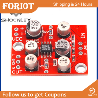 Foriot  AD828 Op Amp Pre-Amplifier บอร์ด MODUL Amplifier Audio อุปกรณ์จ่ายไฟแบบเดี่ยว