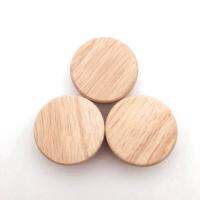 【LZ】❦❆﹍  4/8/12pcs Wood Round Pull Knobs Natural Wooden Cabinet Drawer Wardrobe Knobs For Cabinet Drawer Handle Furniture Hardware