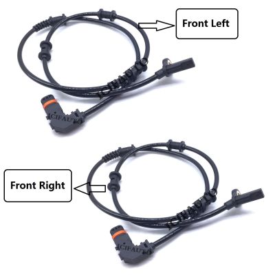 2 X ABS Wheel Speed Sensor Front Left/Right A1645400917 For Mercedes Benz Series GL ML 320 450 550 350 500 63AMG