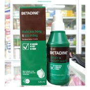 Nước súc miệng Betadine Gargle & Mouth Wash 125ml