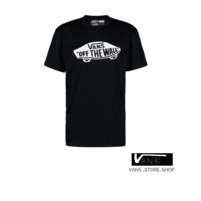 【vanss】 เสื้อยืดVANS OTW TEE BLACK สินค้ามีประกันแท้
