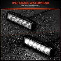 6inch LED work light bar 18w Spot Beam Spotlight running Fog lights Headlights For UAZ ramp Jeep Moto Offroad 4x4 A niva SUV