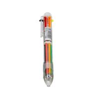 【☊HOT☊】 hou20683 ปากกาพลาสติกสำหรับปากกาลูกลื่นสี6 In 1ขนาด0.5มม. 1 J0w2ปากกาลูกลื่นอุปกรณ์การเรียนสำนักงาน1ชิ้น