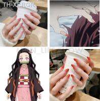 【hot】▩♧  Demônio Slayer Kamado Nezuko Traje Nails Props Acessórios