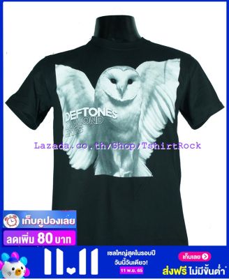 เสื้อวง DEFTONES เสื้อยืดวงดนตรีร็อค เมทัล เสื้อร็อค เดฟโทนส์ DTE1573 ส่งจากไทย