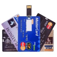 64GB Credit Card Master Card HSBC USB Flash Drive 2.0 American Express pen drive 32GB 8GB 16GB 4GB Bank card Memory Stick Gifts