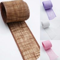 【CC】 New 40mm mesh lace ribbon 10 yards 20 handmade hair bow crafts tulle