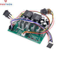 PANTHON 60A เครื่องควบคุมความเร็วมอเตอร์ PWM DC 10V-55V จอแสดงผลดิจิตอล100A Max สวิตช์ควบคุมความเร็วมอเตอร์สวิตช์ย้อนกลับแบบสองทิศทาง