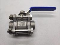 บอลวาล์ว 3 ตอน(3PC) สแตนเลส  316 ขนาด 1/4-4(3PC Stainless Ball Valve)