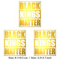 Black King For The Culture แพทช์ Thermoadhesive เสื้อผ้าพิมพ์ลายแอฟริกันสำหรับเสื้อรีดติดเสื้อ Black Lives Matter Decals ผ้าคลุมเฟอร์นิเจอร์