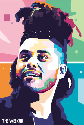 โปสเตอร์ The Weeknd เดอะวีกเอนด์ Rapper แร็พเปอร์ Hip Hop ฮิปฮอป Poster รูปภาพ ของสะสม ของแต่งบ้าน ของแต่งห้อง โปสเตอร์แต่งห้อง โปสเตอร์ติดผนัง 77poster