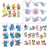 DIY Diamond Painting Stickers for Kids Disney Mickey Mouse Stitch Diamond Art Mosaic Sticker by Numbers Kits Children Toys Gifts