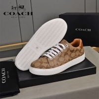 รองเท้ารองเท้าผ้าใบลำลอง COACHS สำหรับผู้ชาย,รองเท้าลำลองกลางแจ้งเทรนด์รองเท้าผ้าใบใส่วิ่งรองเท้าลำลองระบายอากาศรองเท้าผ้าใบลำลองกันลื่น