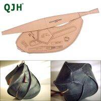 Handmade Leather Craft Drawings Version Lantern Bag Kraft Paper Pattern DIY Handmade Bag Making Acrylic Template