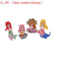 ambo  Shell Mermaid micro landscape cartoon doll Aquarium Ocean cake decoration