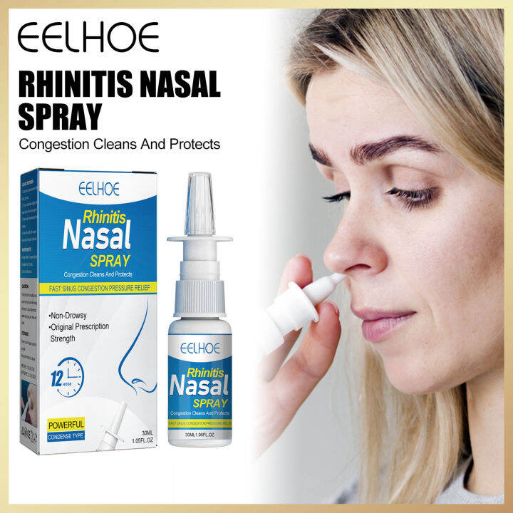 Eelhoe Nasal Relief Spray Lung Cleansing Spray Care Liquid For Nose ...