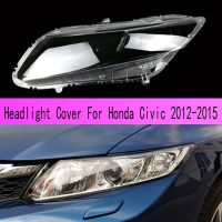 Front Headlight Cover Transparent Lampshade Head Light Lens for Honda Civic 2012-2015