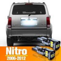 2pcs LED License Plate Light Bulb Accessories For Dodge Nitro 2006 2007 2008 2009 2010 2011 2012