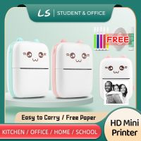 ◕♚ C9 Portable Mini Printer Sticker Maker Mini Label Maker Thermal Printer Inkless Printing Pocket Photo Printer DIY Office Home