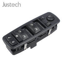 Justech LH ด้านหน้ากระจกไฟฟ้าสวิทช์ด้านคนขับ68039999AC สำหรับ Dodge Ram 1500 2500 3500 09-12กระจกประตูหน้าต่างล็อคสวิทช์