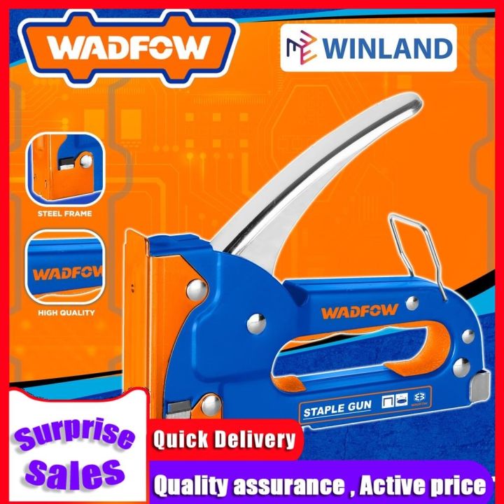 WADFOW by Winland 4-8mm Industrial Grade Gun Tacker Staple Gun Tucker ...