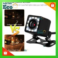 ? รับประกันของแท้? มุมมองด้านหลังของรถ 170 องศา 12 กล้องมองหลังถอยหลังกล้อง HD night vision parking camera