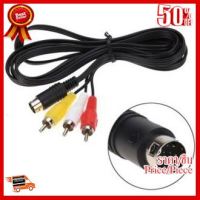 ✨✨#BEST SELLER SALE 3RCA 1.8 m 9 pin Audio Video AV Cable for Sega Genesis 2 or 3 (Black) ##ที่ชาร์จ หูฟัง เคส Airpodss ลำโพง Wireless Bluetooth คอมพิวเตอร์ โทรศัพท์ USB ปลั๊ก เมาท์ HDMI สายคอมพิวเตอร์