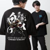 One Piece Anime Graphic Tee unisex Black t shirt