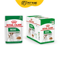 Royal Canin โรยัล คานิน อาหารเปียก แบบเพาช์ สำหรับสุนัขโตสายพันธุ์เล็ก