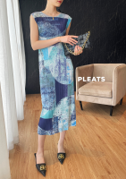 PLEATS DRESS - D028