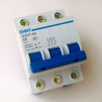 ชินท์ C45n เบรกเกอร์ขนาดเล็ก Dz47-60 3P C6a 400V Mcb