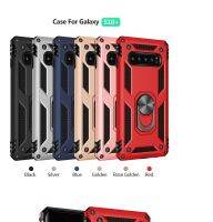 Googlehitech (เรือจากประเทศไทย) Samsung Galaxy S8 Plus case ไฮบริดที่มีความทนทานกันกระแทกเกราะยืน case ด้วยโลหะเจ้าของรถแม่เหล็กปกออกแบบที่ไ