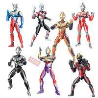 ตัวต่อภาพยนตร์ Ulraman Tiga Bs En Ultraman Zero Splicing Robot Mecha ของตกแต่งโมเดลของเล่นเด็ก Kado Ulang Tahun