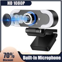 ✻ Webcam 1080P Full HD Microphone USB Web Cam Autofocus PC Computer Mac Laptop Live Broadcast YouTube Skype Zoom Mini Camera