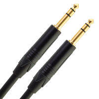 Canare L-4e6s Neutrik Gold Hifi 6.35มม.แจ็คเสียงสมดุลสาย Trs ชาย Trs ชายลำโพงไฟฟ้าเครื่องขยายสายเคเบิลเชื่อมต่อ