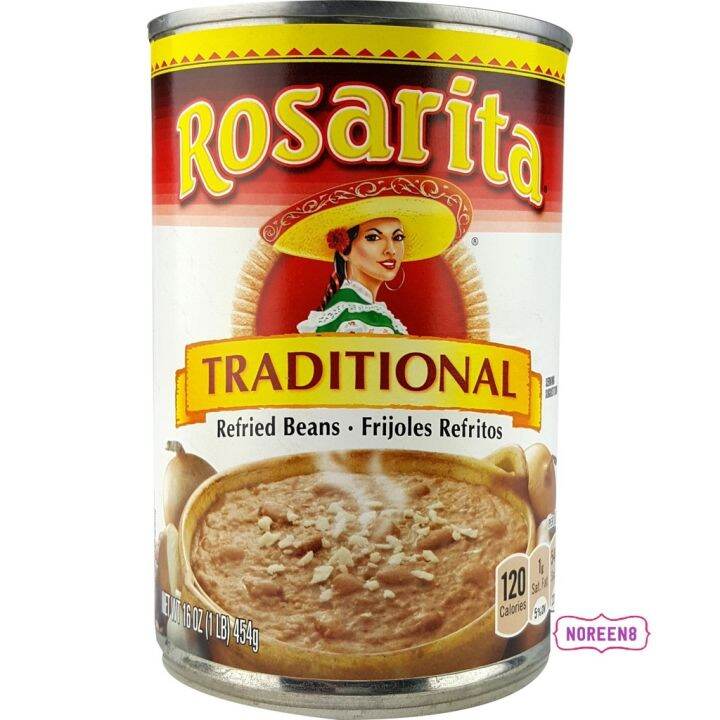 Rosarita Refried Beans 1Lb (454g) Lazada PH