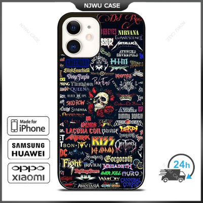 Legend Of Rock Band Phone Case for iPhone 14 Pro Max / iPhone 13 Pro Max / iPhone 12 Pro Max / XS Max / Samsung Galaxy Note 10 Plus / S22 Ultra / S21 Plus Anti-fall Protective Case Cover