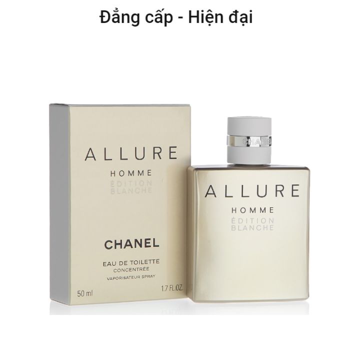 HCM]Nước hoa nam Chanel Allure Homme Edition Blanche 100ml 