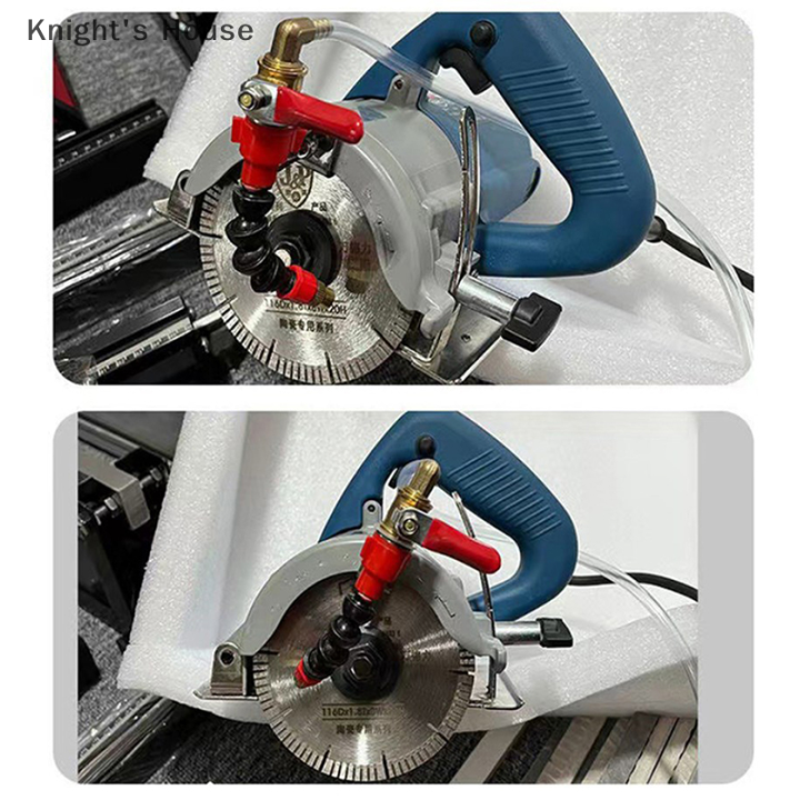 knights-house-เครื่องกำจัดฝุ่นระบบหัวฉีดน้ำหล่อเย็นกันฝุ่นสำหรับเครื่องตัดกระเบื้องอิฐหินอ่อนเครื่องตัดมุม