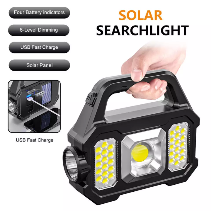 power-display-power-output-work-light-built-in-lithium-battery-usb-charging-and-solar-charging-smd-cob-led-rechargeable-torch