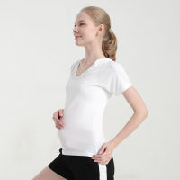 Custom Logo Casual Stretchable Pregnant Women Maternity T Shirts Clothes Wear Yoga Wear