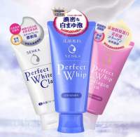 SHISEIDO SENKA Perfect Whip Foam 120g ล้างหน้าเนื้อวิปครีม โฟมล้างหน้า ชิเซโด้ เนื้อนุ่ม ผิวสะอาดชุ่มชื่น