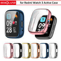 เคสนิ่ม TPUสำหรับ Redmi Watch 3 Activeเปลือกหุ้มแบบเต็ม