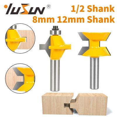 【LZ】 YUSUN 2PCS 120° Edge Banding Assembly Router Bit Woodworking Milling Cutter For Wood Tools