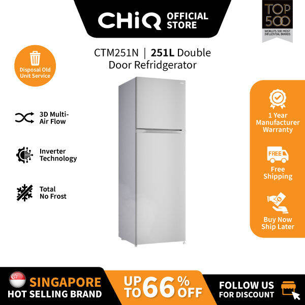 chiq 251l fridge