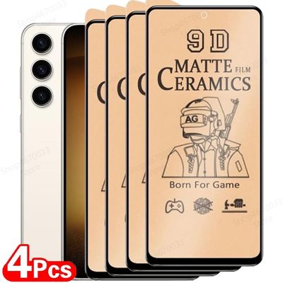 4PCS Soft Matte Film S23 S22 S21 Protector S20 S10 S10E