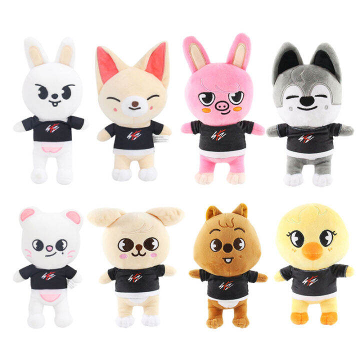 Super Electron Shop Skzoo Plush Toys Stray Kids Anime Leeknow Hyunjin ...